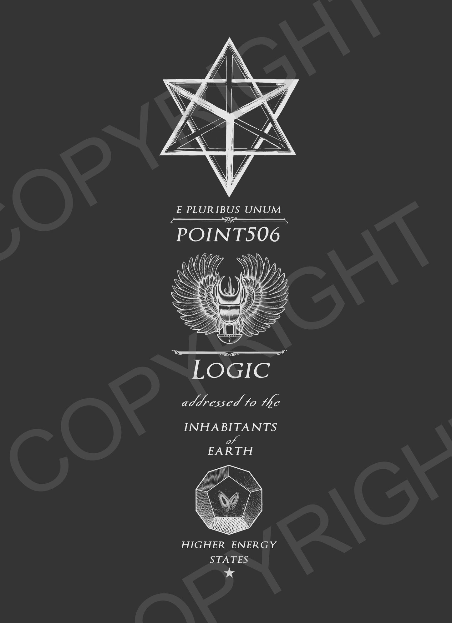 Sacred Geometry Merkaba Hoodie