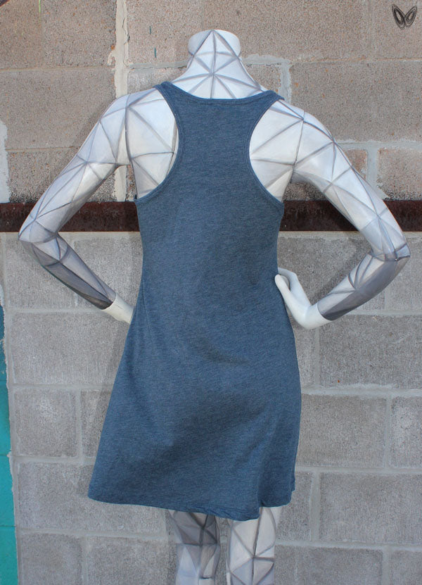 Geometric Fish Racerback Dress/Tunic - Point 506