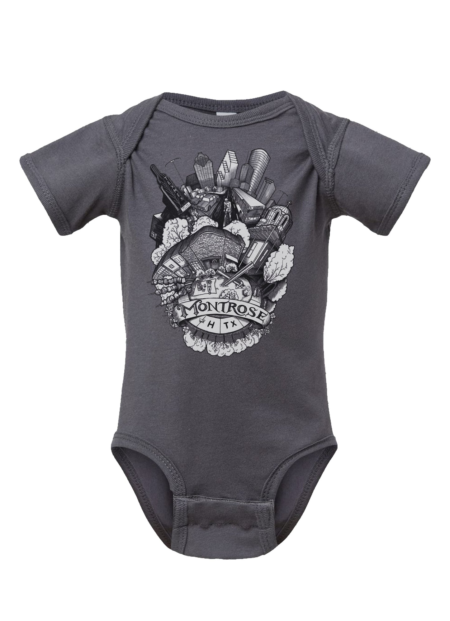 Montrose: Houston, Texas - Onsie - Point 506