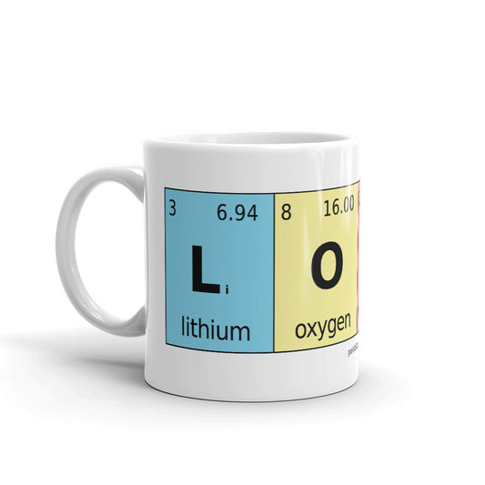 Periodic Table of Love Elements Mug - Point 506