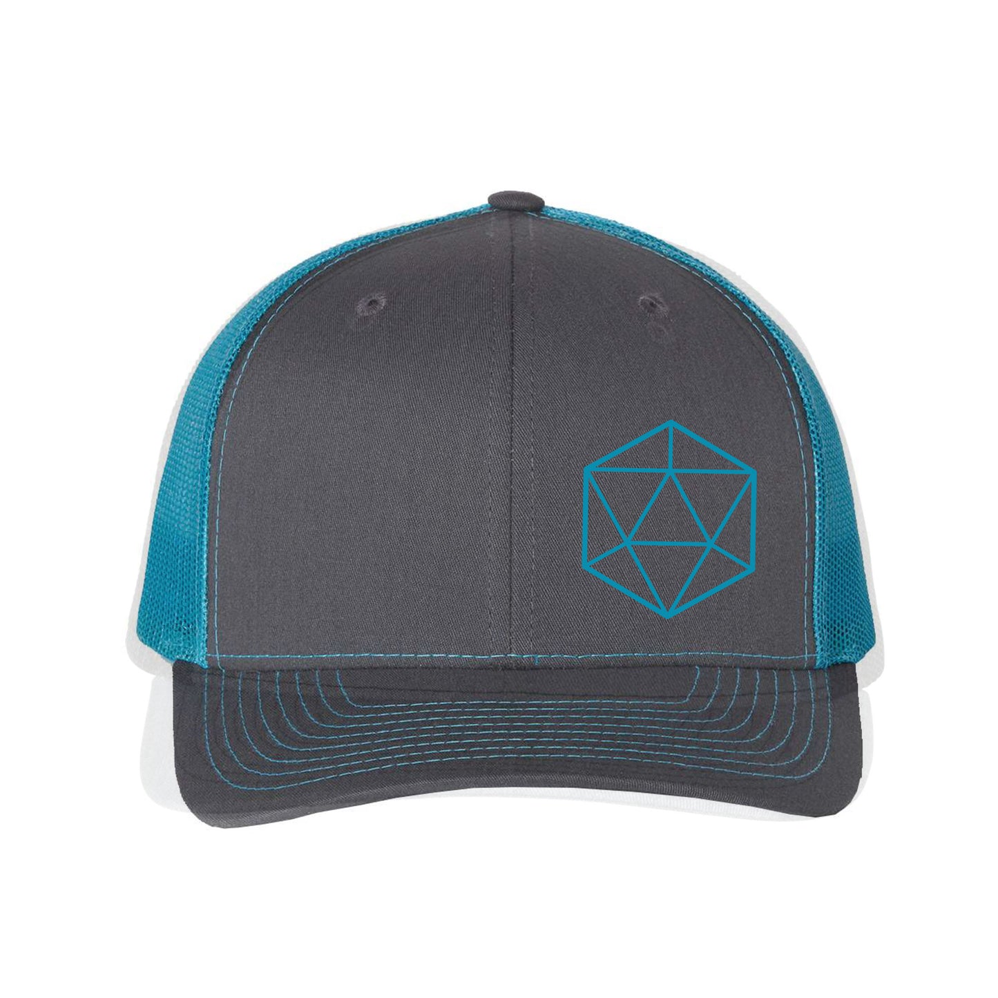Icosahedron Snapback Trucker Cap - Point 506