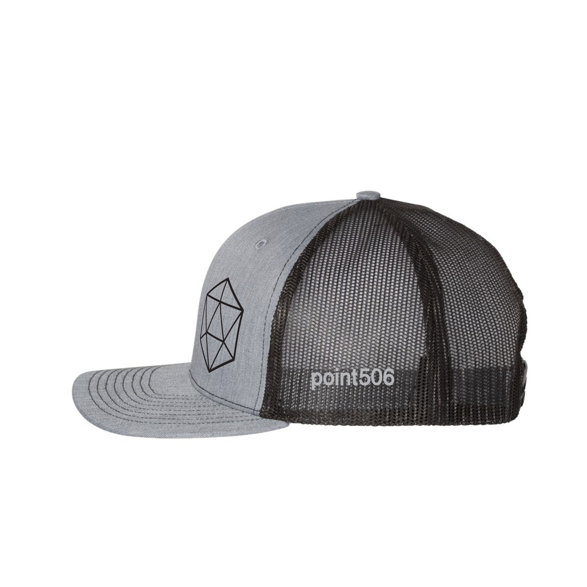 Icosahedron Snapback Trucker Cap - Point 506