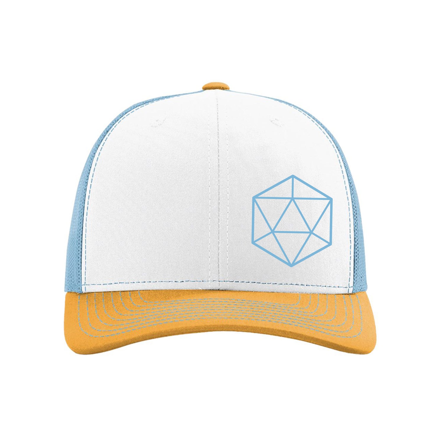 Icosahedron Snapback Trucker Cap - Point 506