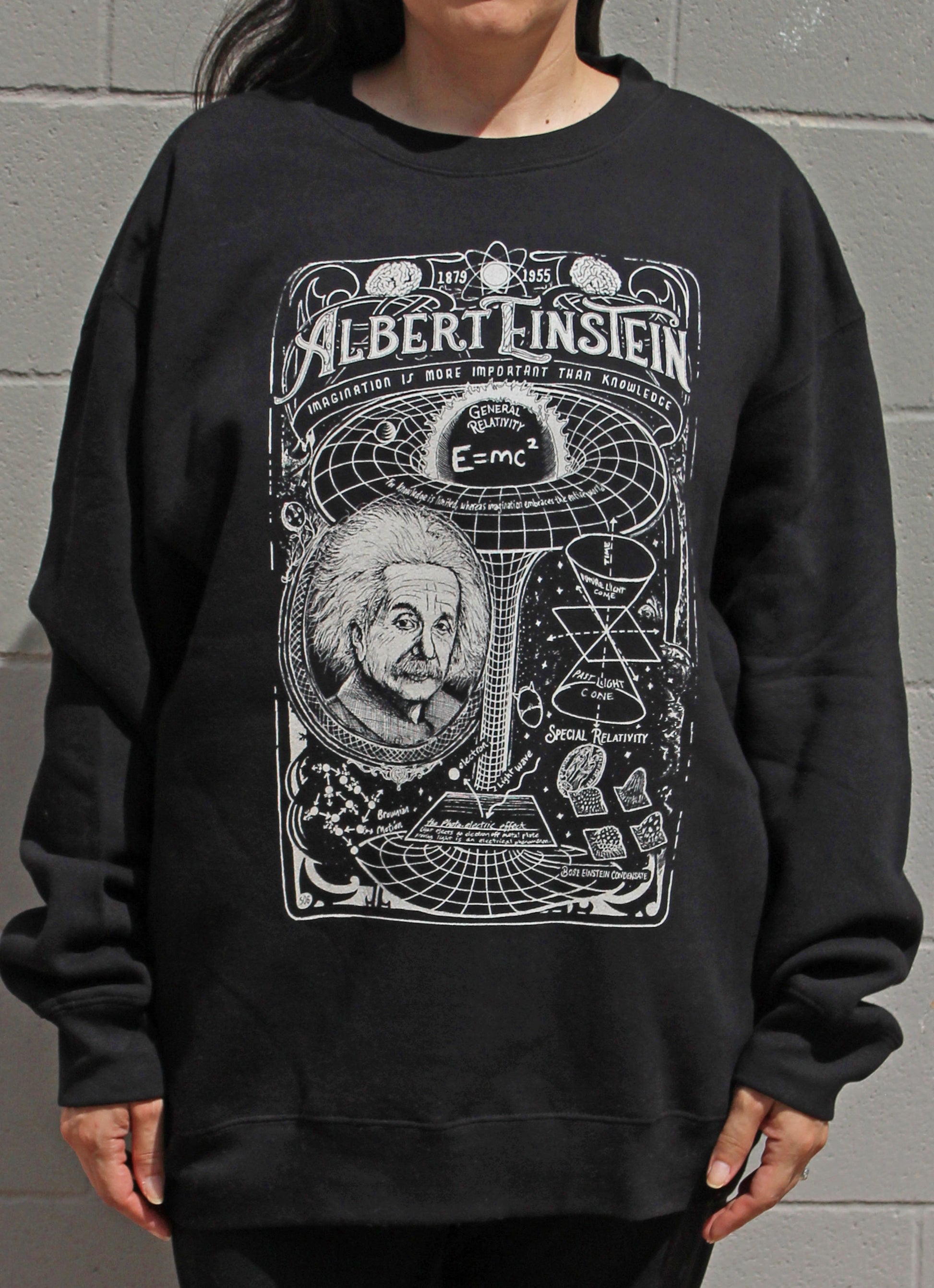 Albert Einstein Sweatshirt - Point 506