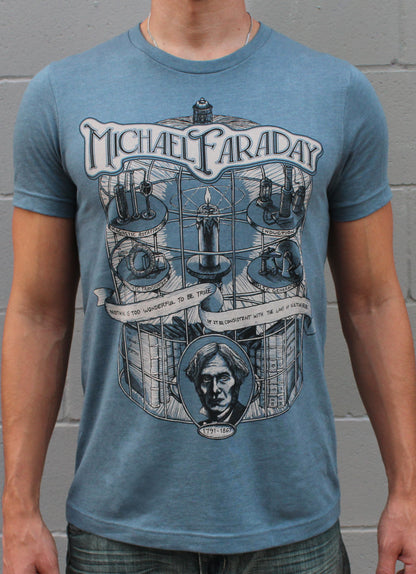 Michael faraday, science tshirt, scientist