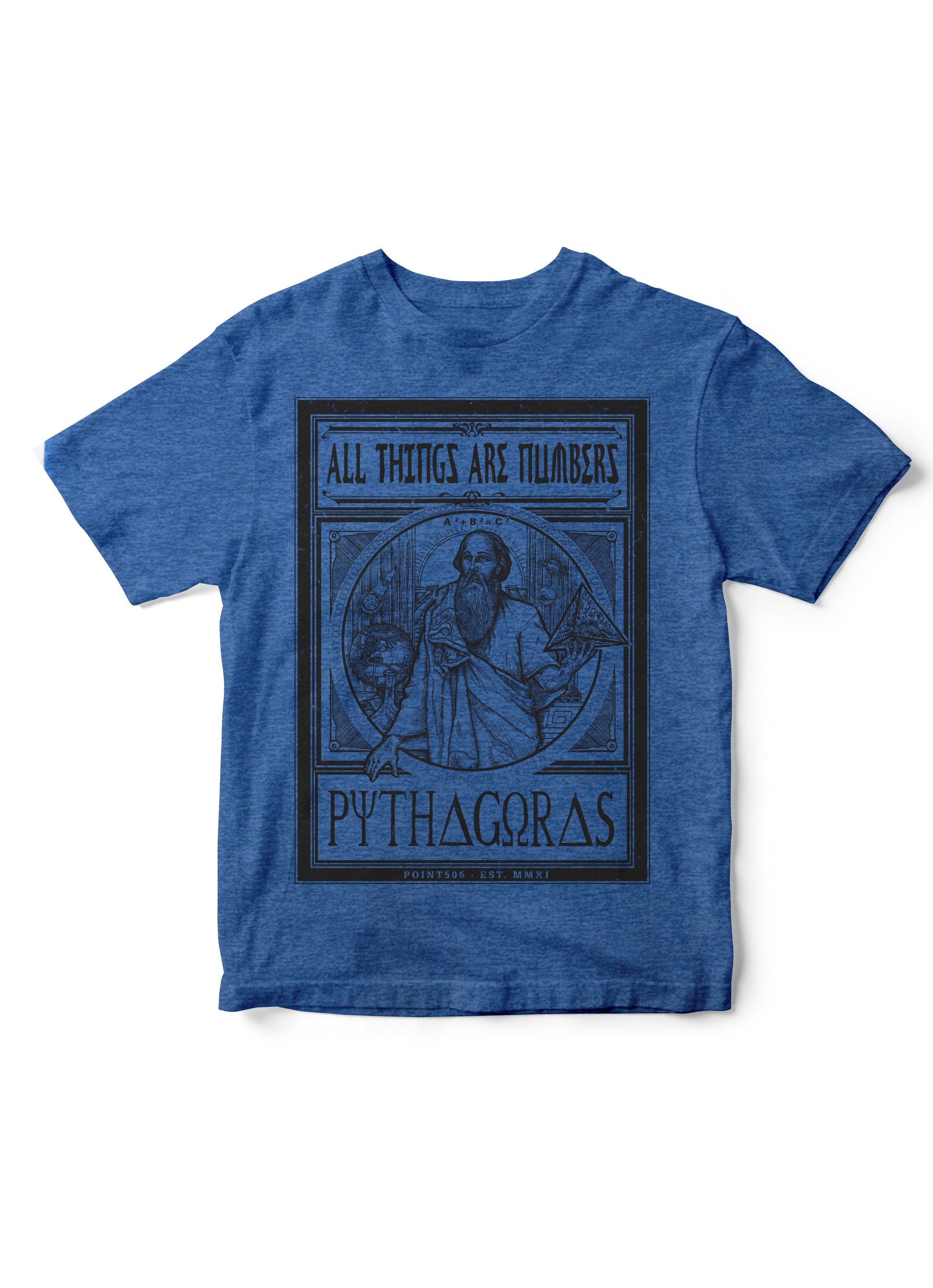 science shirts for kids, kids science shirts, Pythagoras shirt, math tshirts