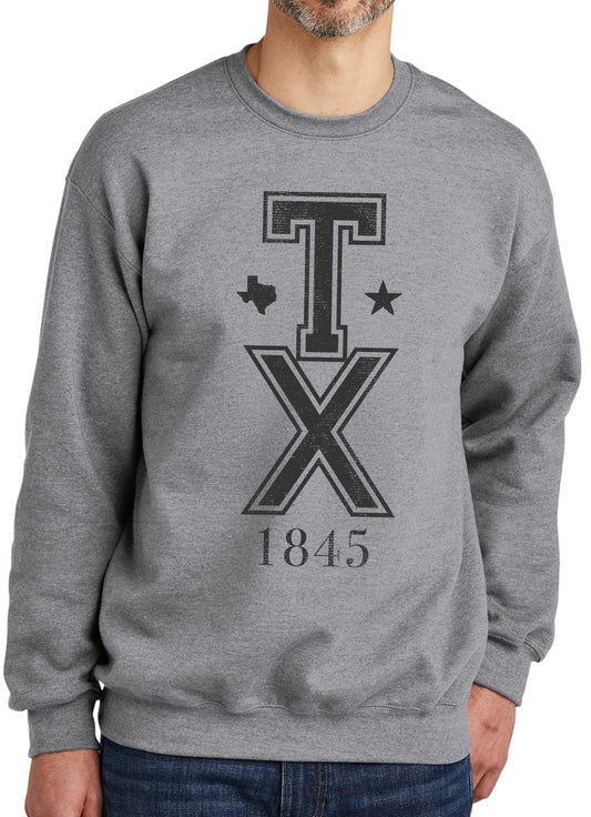 texas sweatshirt, texas shirt, texas 1845