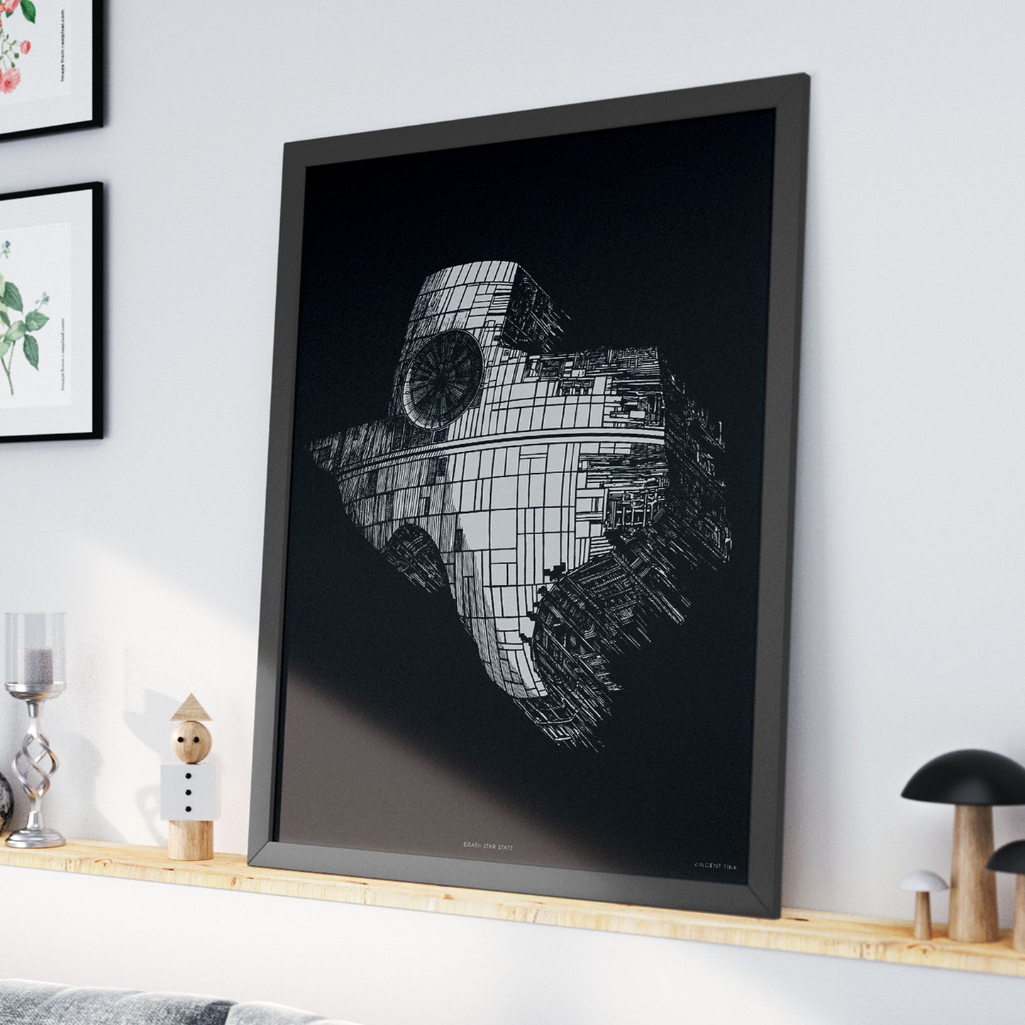 Texas Death Star Poster - Point 506