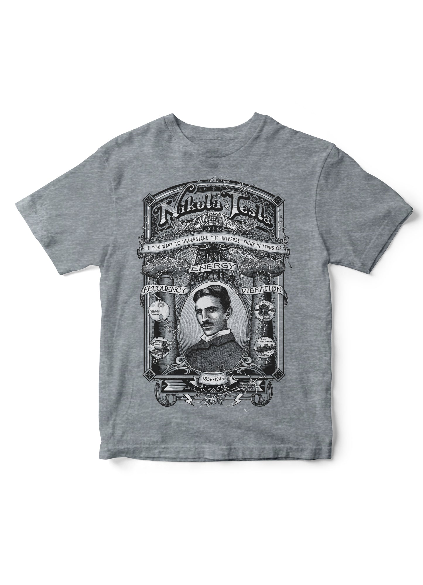Tesla shirt for kids, science shirts for kids, Nikola Tesla shirt, science kid tees