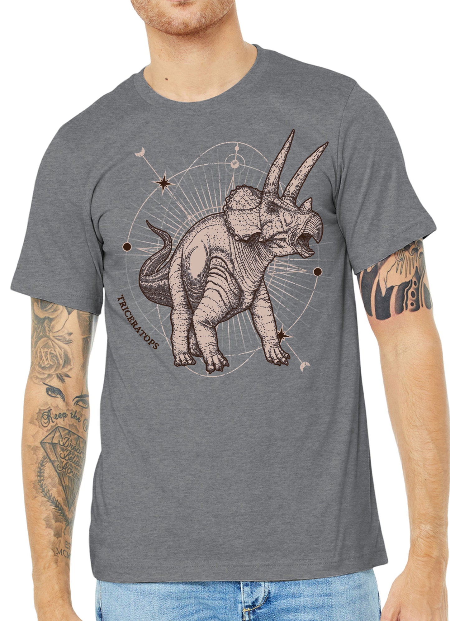 Triceratops, Triceratops shirt, graphic tee