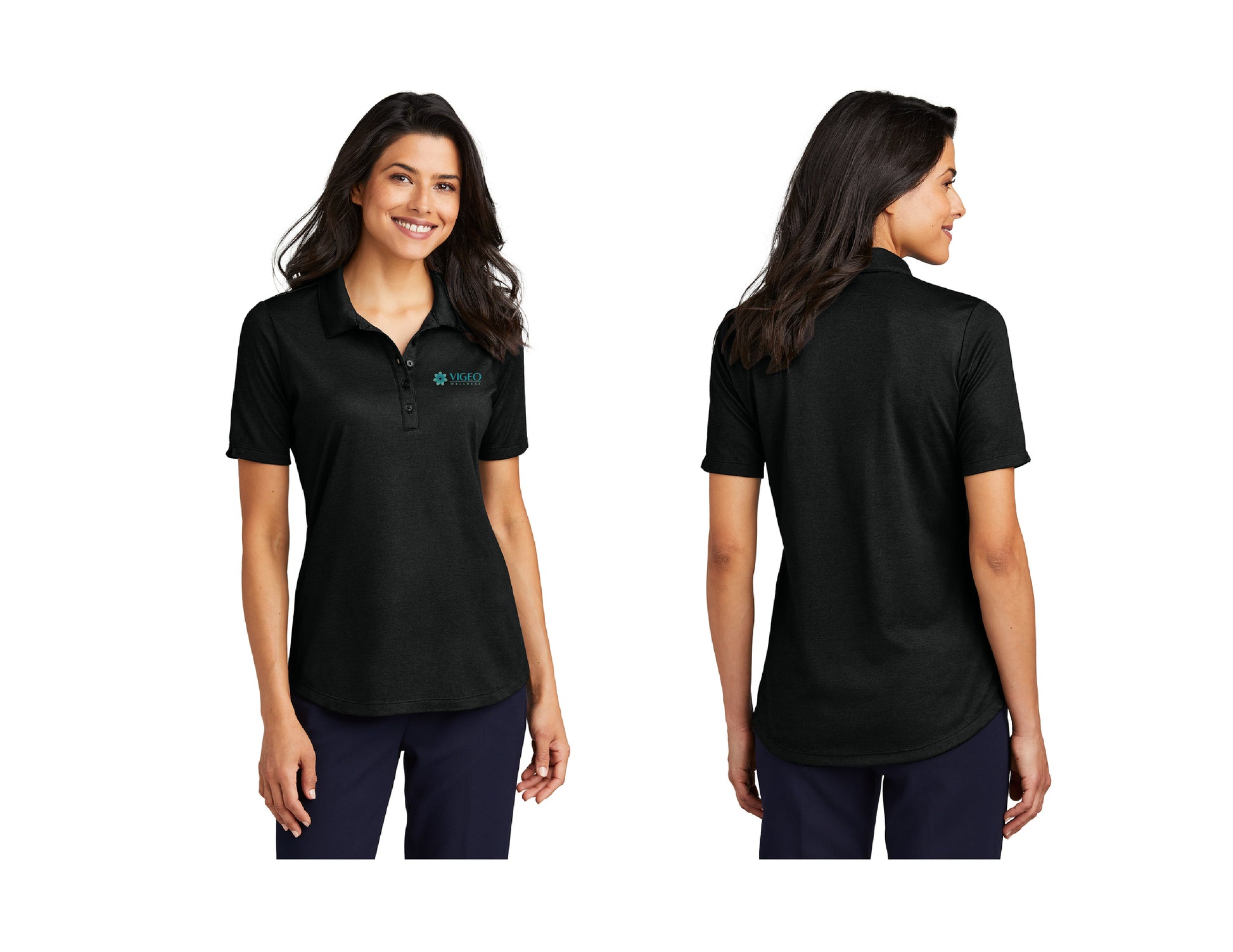 Women's Fine Pique Blend Polo - Point 506