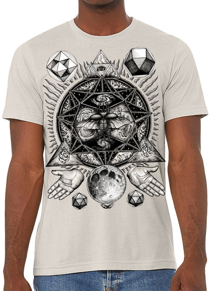 sacred geometry tshirt