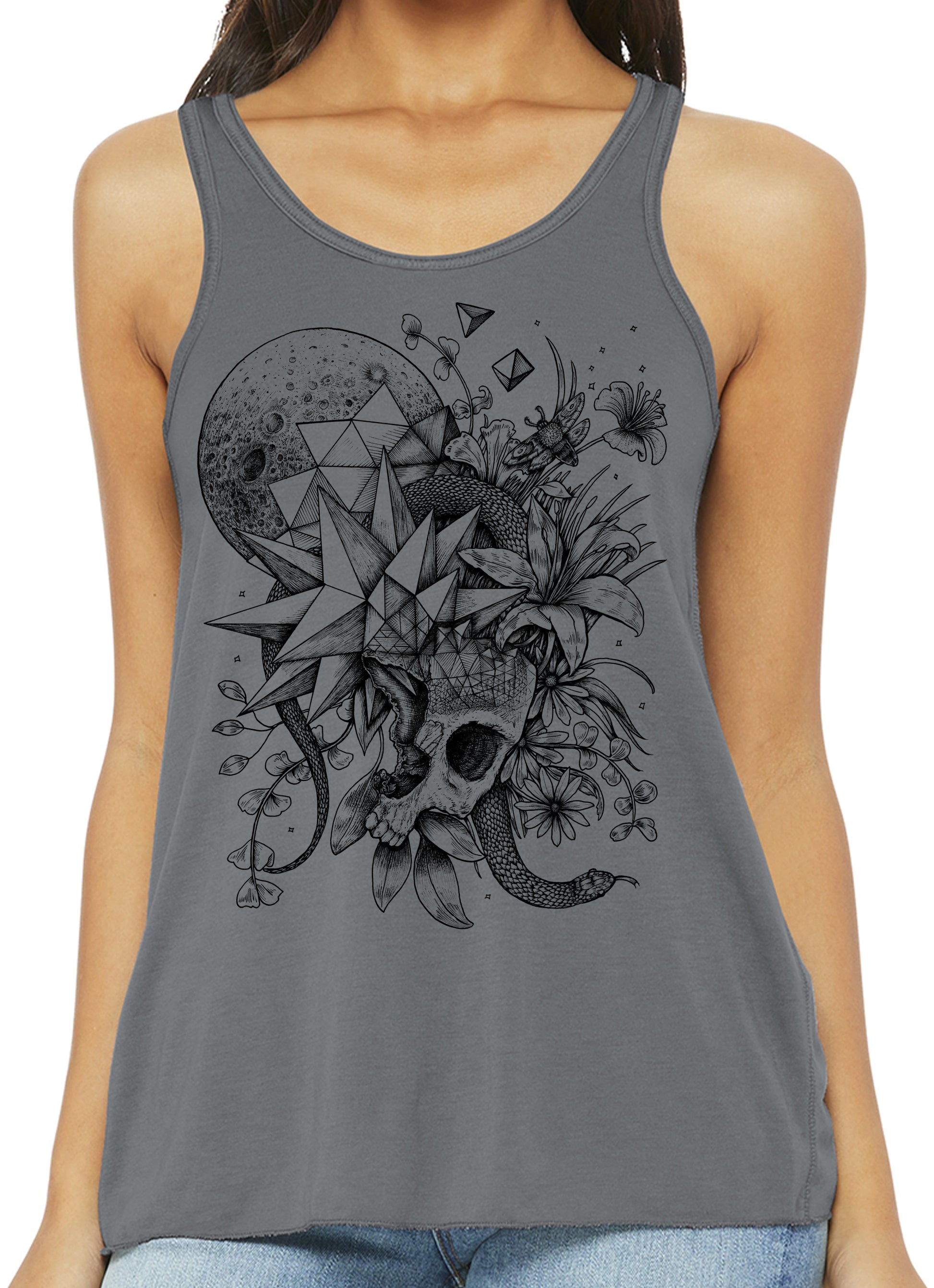 skull moon tank