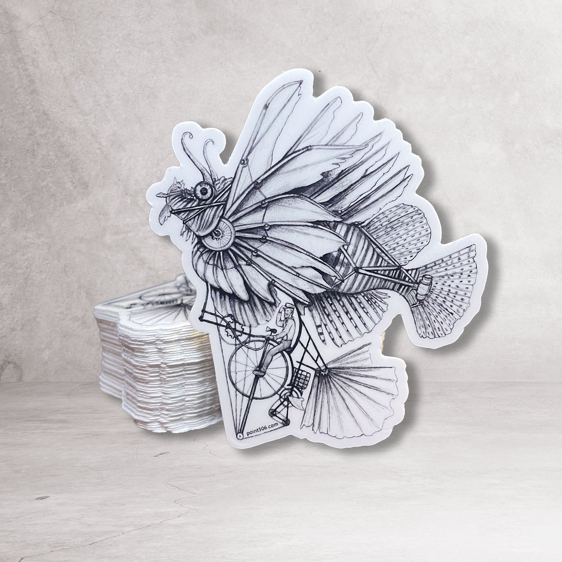 fish art, davinci sticker