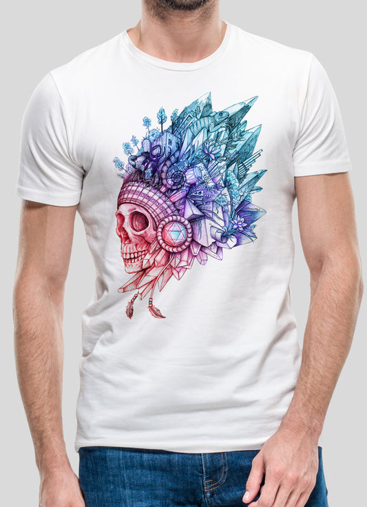 native skull tshirt