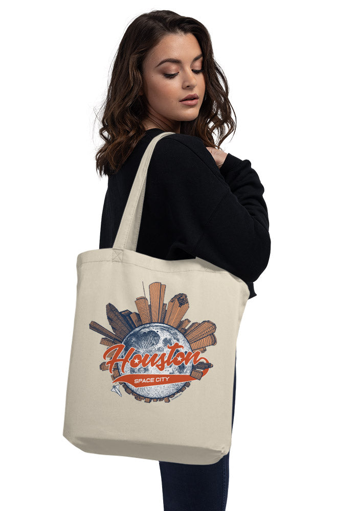 Space City Houston Eco Tote Bag - Point 506