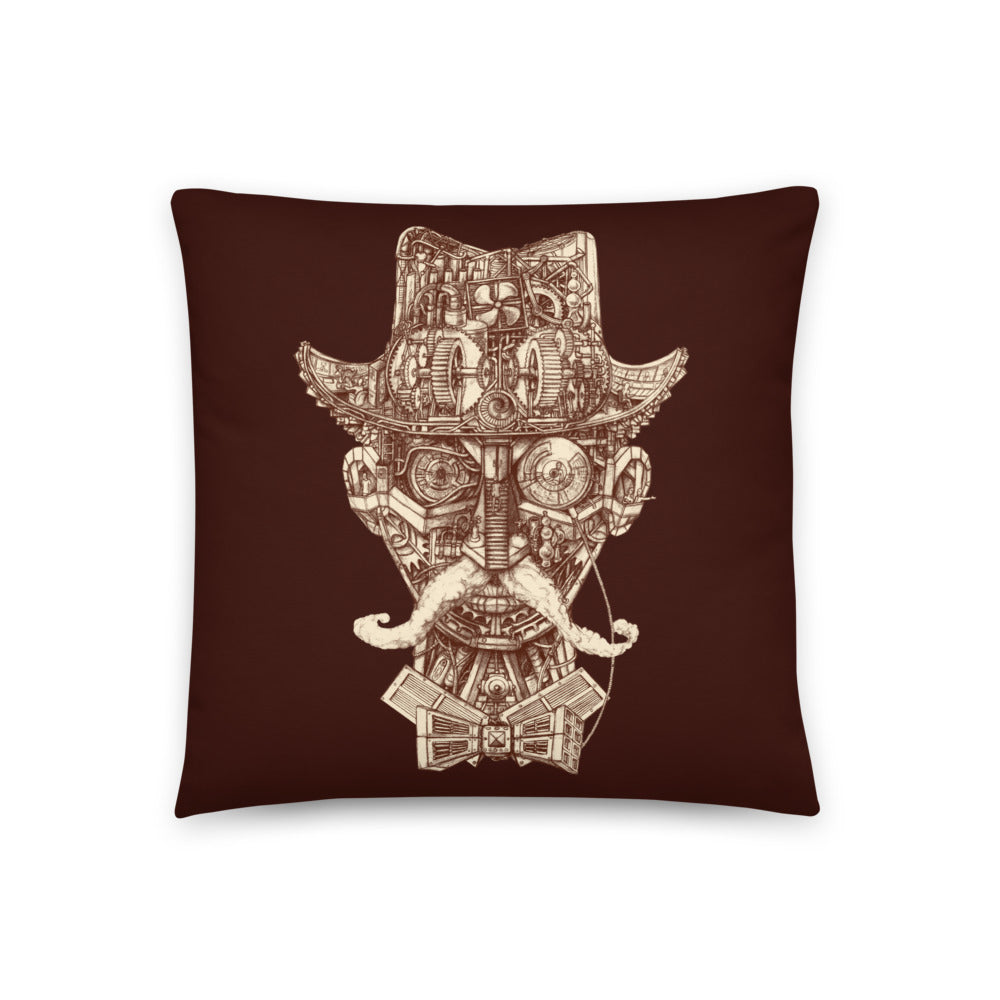 Steambrain - Throw Pillow - Point 506