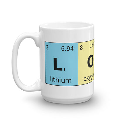 Periodic Table of Love Elements Mug - Point 506