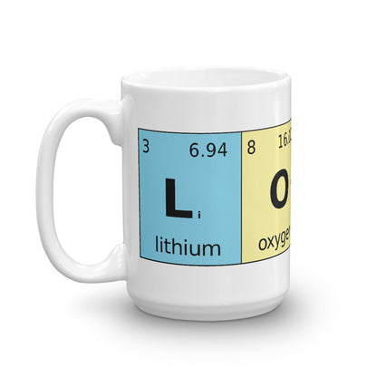 Periodic Table of Love Elements Mug - Point 506