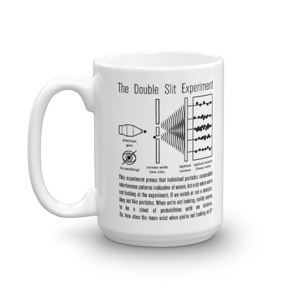 Double Slit Experiment Coffee Mug - Point 506