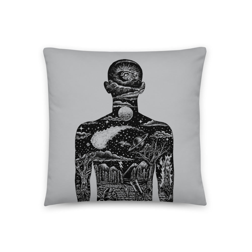 Space Man - Throw Pillow - Point 506