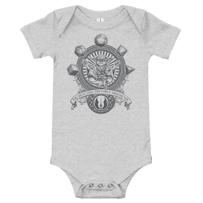 YODA Quote with Sacred Geometry Onesie - Point 506