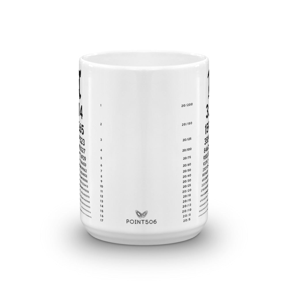 Pi Chart Coffee Mug - Point 506