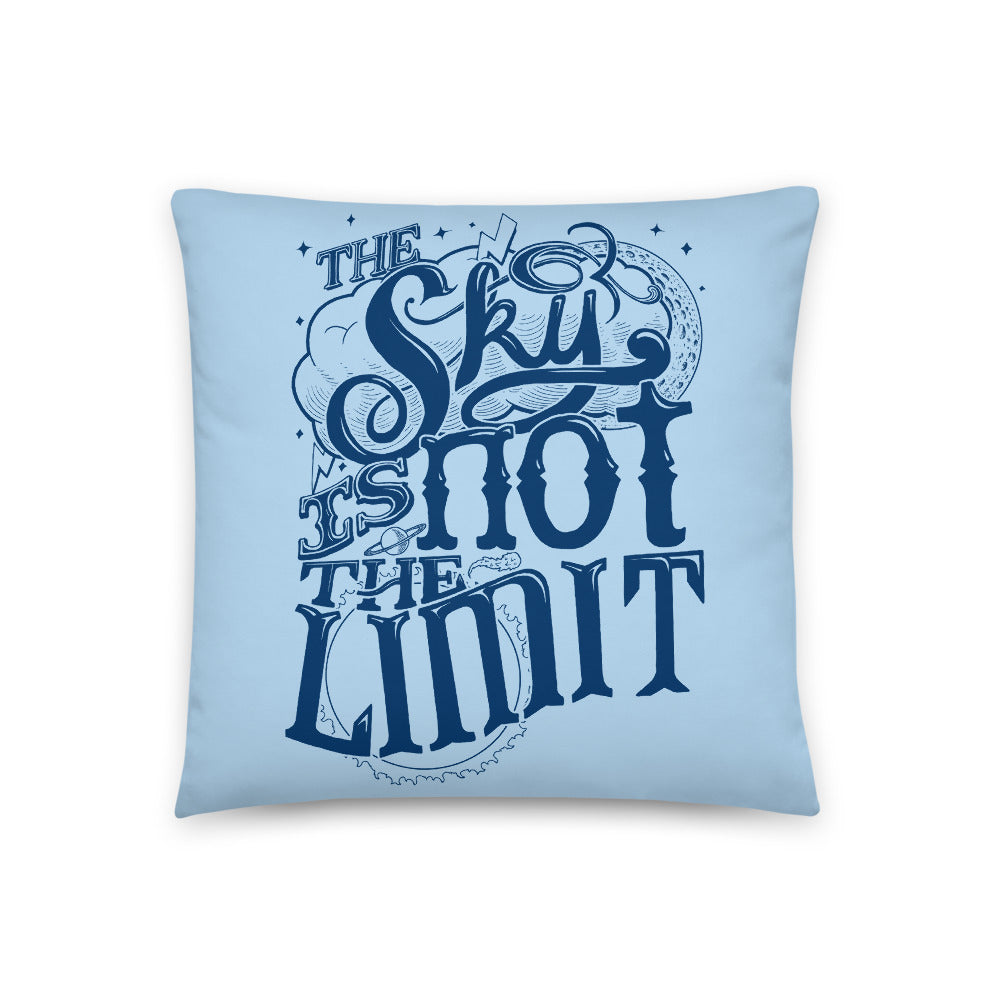 Sky is Not the Limit - Throw Pillow - Point 506