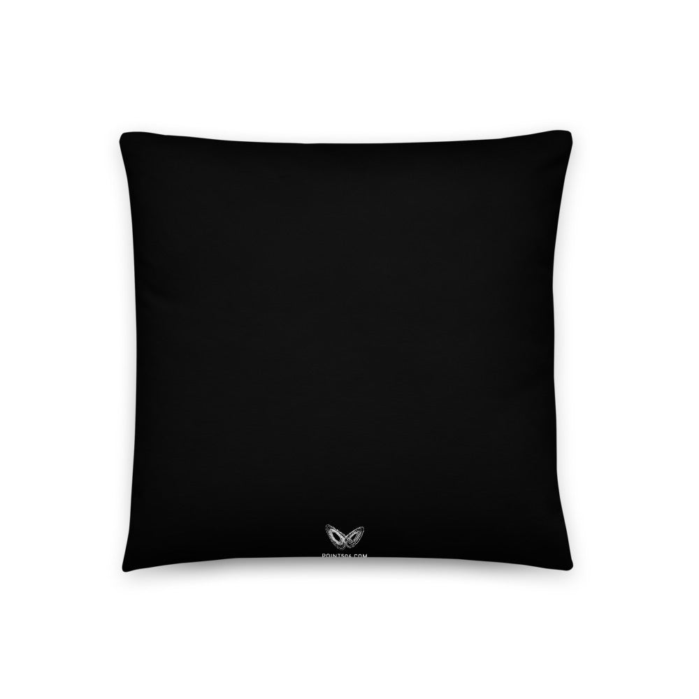 Dodecahedron - Throw Pillow - Point 506