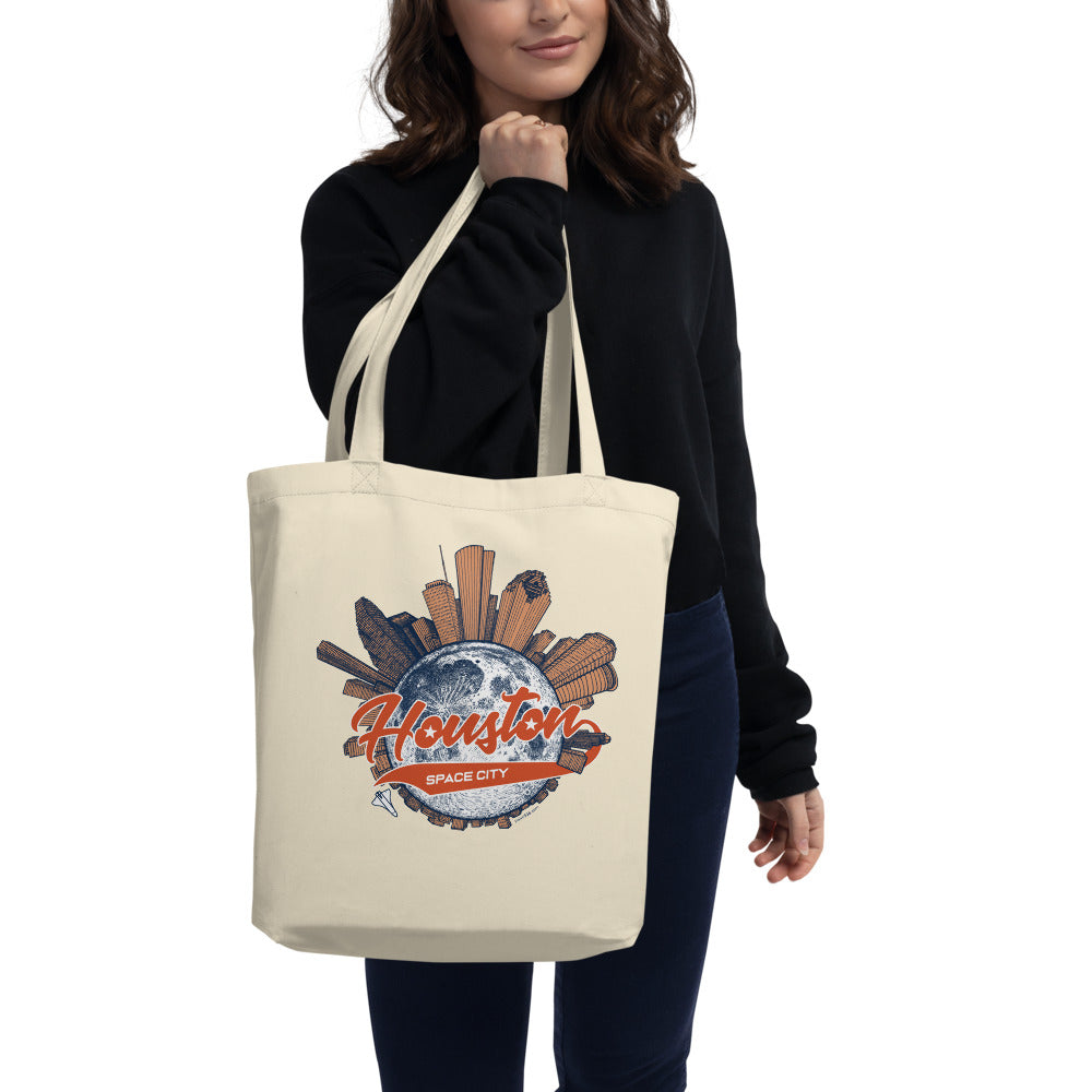 Space City Houston Eco Tote Bag - Point 506