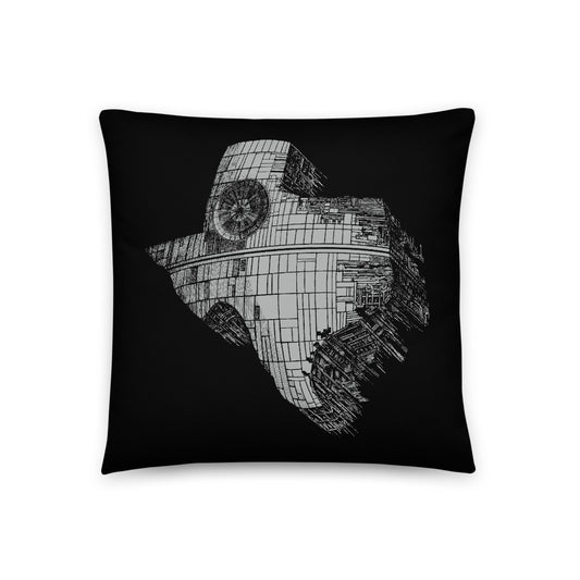 Texas Death Star - Throw Pillow - Point 506