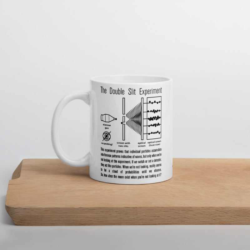 Double Slit Experiment Coffee Mug - Point 506