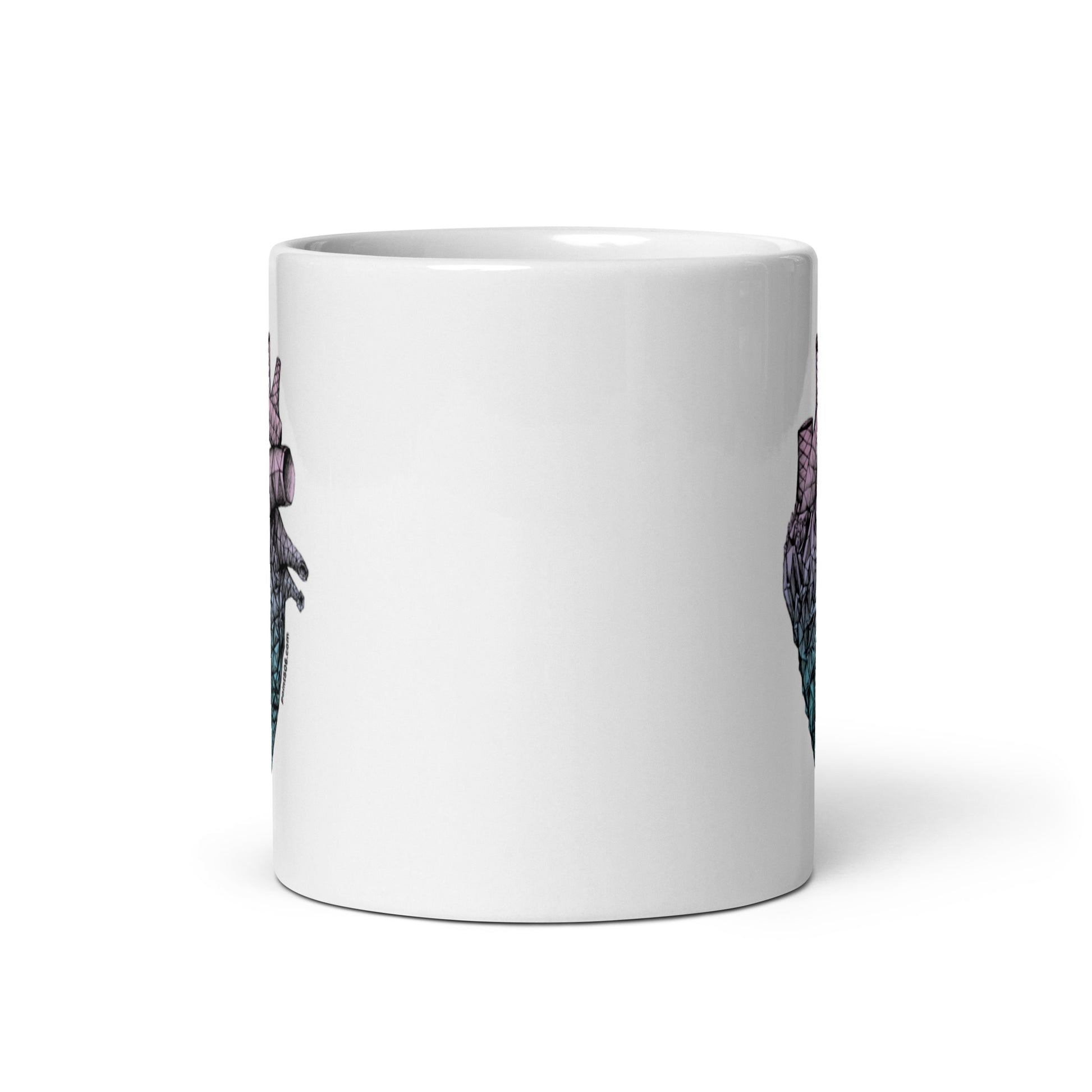 Tessellated Heart Mug - Point 506