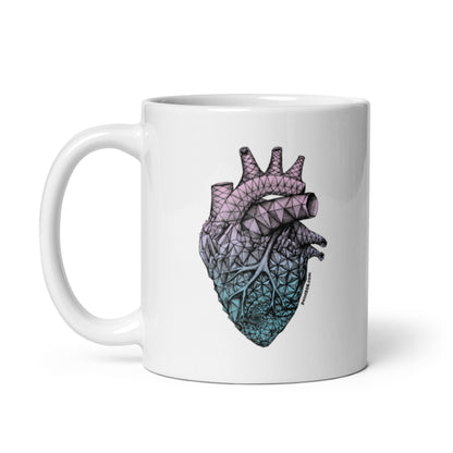 Tessellated Heart Mug - Point 506